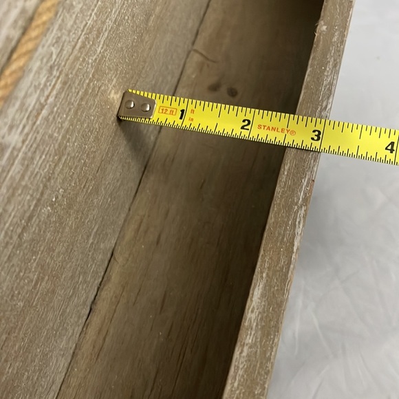 Rustic welcome wall hanging for mail, keys, dog leashes, etc - Picture 9 of 12